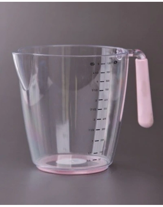 Ölçü Ve Hamur Kabı 1000 Ml - Silikon Sap