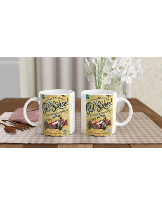 Old School Yarış Kulübü Kupa Bardak