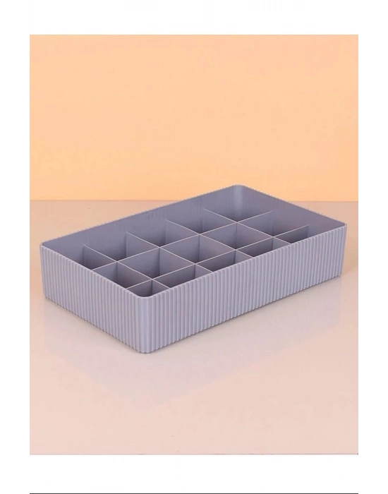 Onbeş Bölmeli Organizer 30 cm Plastik Royaleks-LV-245