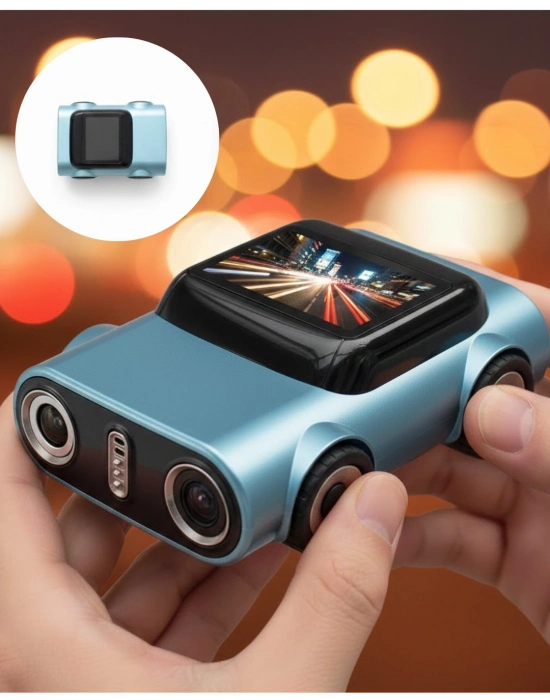 ® Öne Bakan Araç Kamerası Full HD Kayıt Kompakt Tasarım