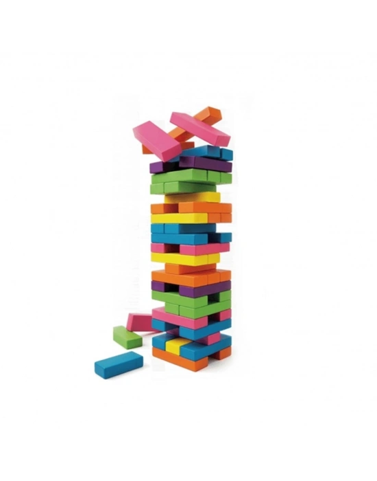 ONY-415 KUTUDA AHŞAP RENKLİ DENGE OYUNU