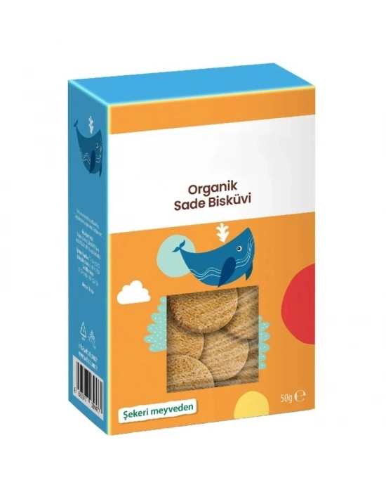 Organik Sade Bisküvi 50gr