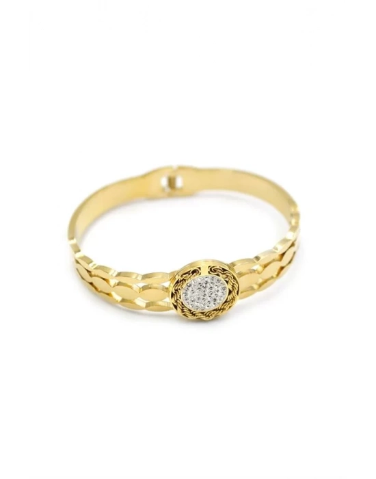 Örgü Bilezik - Altın