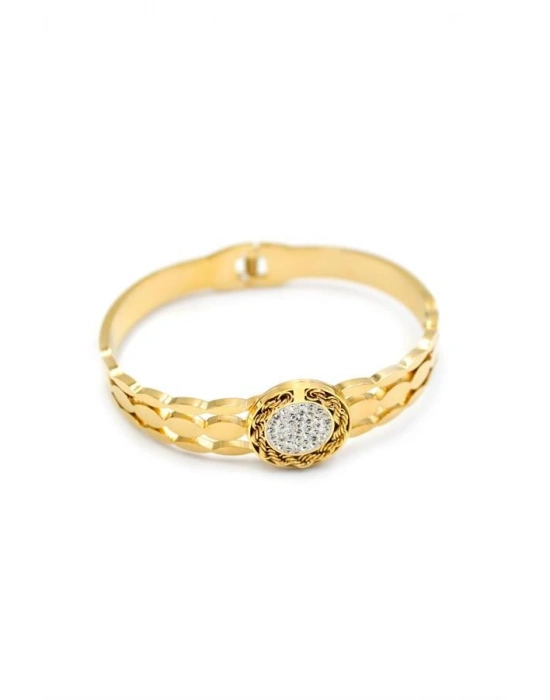 Örgü Bilezik - Altın