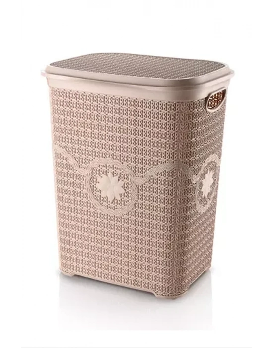 Örgü Kirli Çamaşır Sepeti Royaleks-ASD040