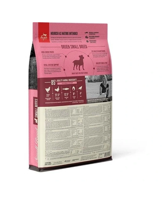 Orijen Small Breed Tavuklu ve Hindili Yavru ve Yetişkin Köpek Maması 1.8 Kg