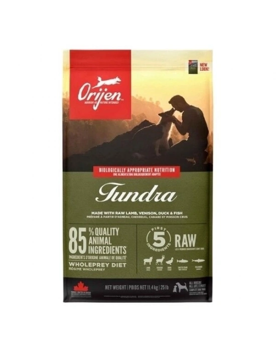 Orijen Tundra Tahılsız Yetişkin Köpek Maması 11.4 Kg