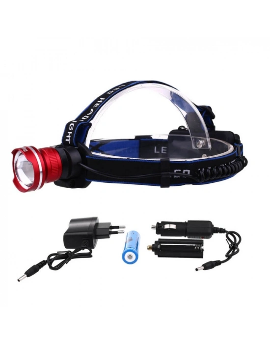 Orjinal 800 Lümen T6 Şarjlı Kafa Feneri Wt-265