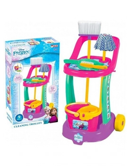 ® Orjinal Lisanslı Frozen Temizlik Arabası