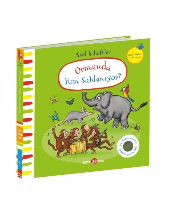 Ormanda Kim Saklanıyor? (Keçe Kapaklı kitap)