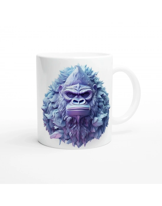 Ormanın Efendisi Goril Baskılı Kupa Bardak