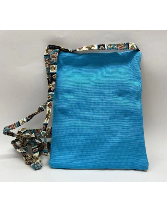 Otantik Desenli Fermuarlı Askılı Çanta Özel Dikim - GS201