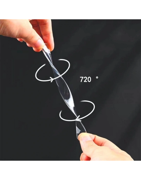 ®  Oto Darbe Koruyucu Şeffaf Kendiliğinden Yapışkanlı Bantlar 4 Adet