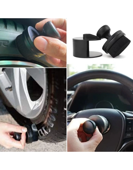 ®  Oto Detay Temizlik Fırçası Yumuşak Tüylü Kapaklı Temizlik Fırçası