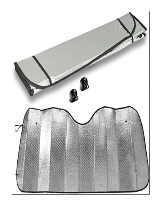 Oto Güneşlik Balonlu Çift Taraflı Alüminyum Folyo Kaplı Oto Güneşlik 130x60 Cm Royaleks-80740