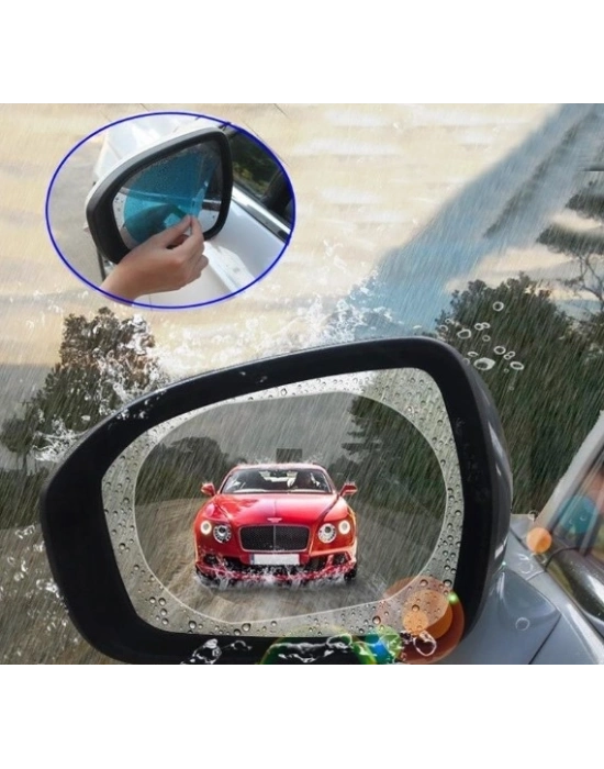 Oto Yan Ayna Yağmur Kaydırıcı Film (Çift)