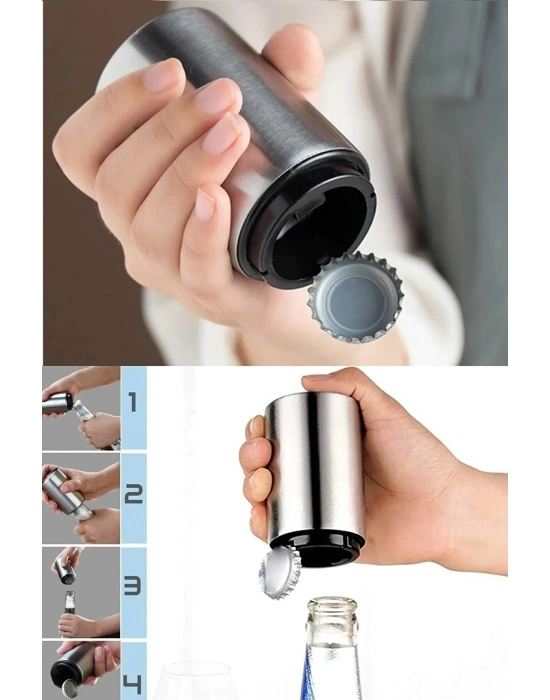 Otomatik Açacak - Otomatik Basmalı Şişe Kapak Açacağı