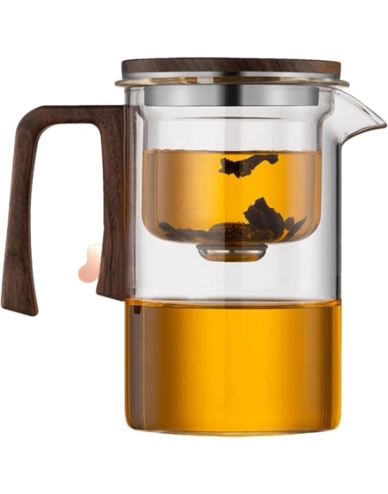 Otomatik Cam Demlik Ve 2li Bardak Seti