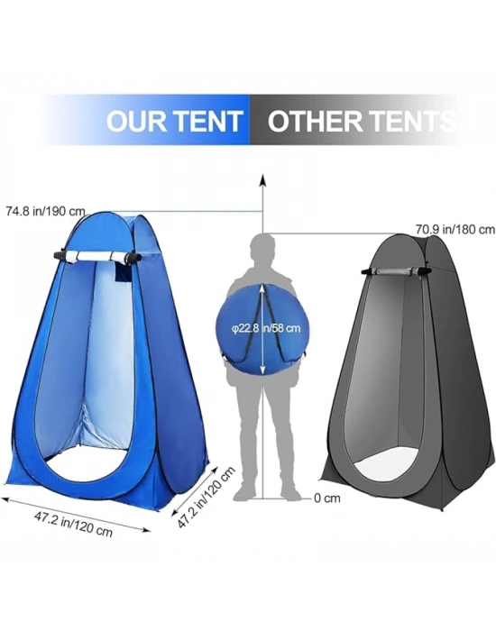 Otomatik Kamp Giyinme Çadır