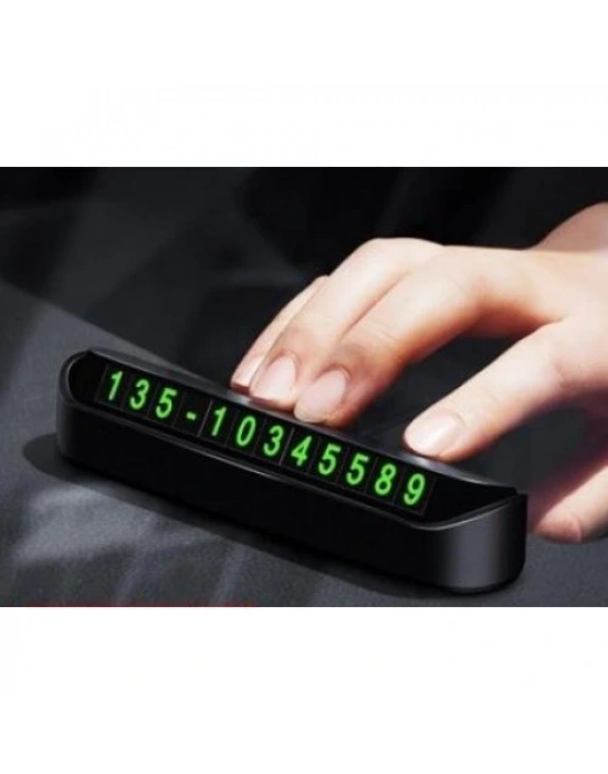 Otomobil Torpido Üstü Açılır Kapanır Telefon Numaralığı