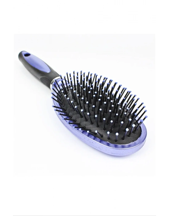 Oval Telli Renkli Fön Tarak Royaleks-70328