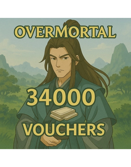 Overmortal 34000 Vouchers