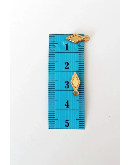 Oya Abiye Bileklik Kolye Pleksi Metalik Plastik Pul Altın Renk 24 gram 300 adet - BNC550