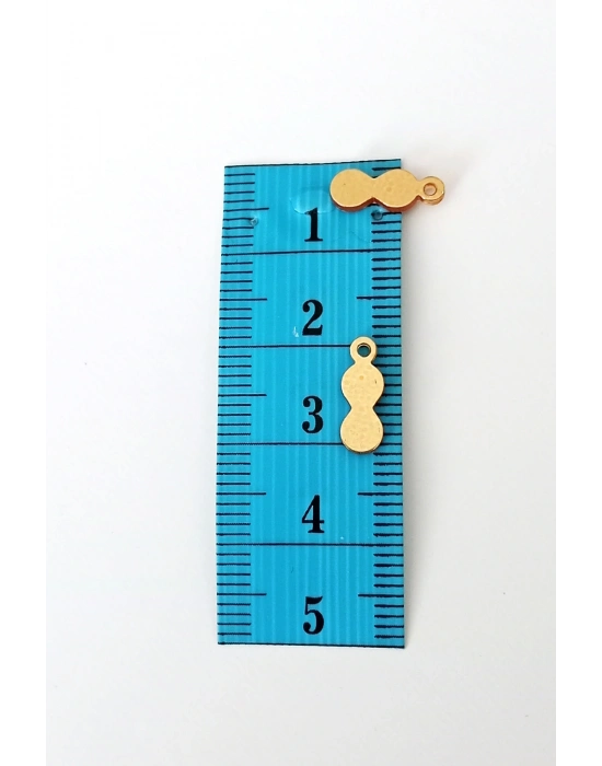 Oya Abiye Bileklik Kolye Pleksi Metalik Plastik Pul Altın Renk 24 gram 300 adet - BNC552