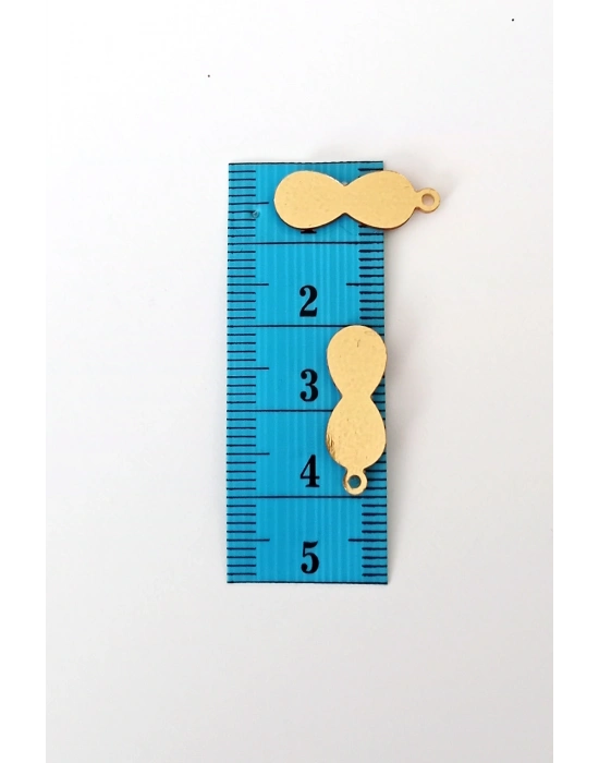 Oya Abiye Bileklik Kolye Pleksi Metalik Plastik Pul Altın Renk 8 gram 40 adet - BNC480