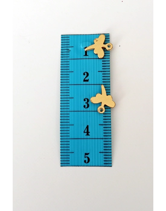 Oya Abiye Bileklik Kolye Pleksi Metalik Plastik Pul Altın Renk 8 gram 90 adet - BNC495