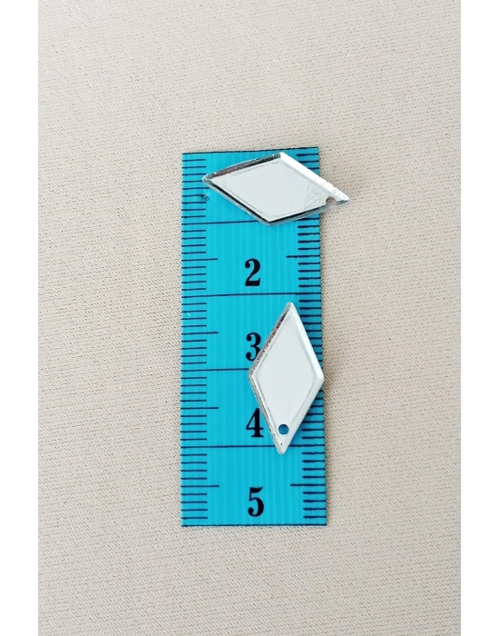 Oya Abiye Bileklik Kolye Pleksi Metalik Plastik Pul Gümüş Renk 24 gram 120 adet - BNC577