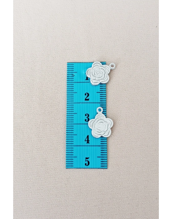 Oya Abiye Bileklik Kolye Pleksi Metalik Plastik Pul Gümüş Renk 24 gram 120 adet - BNC584