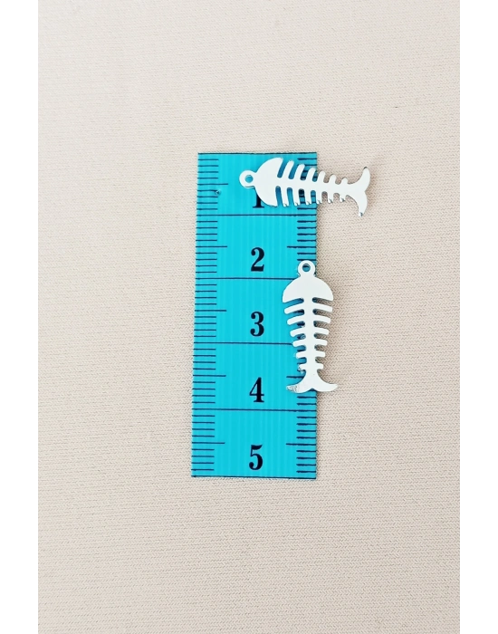 Oya Abiye Bileklik Kolye Pleksi Metalik Plastik Pul Gümüş Renk 24 gram 150 adet - BNC589