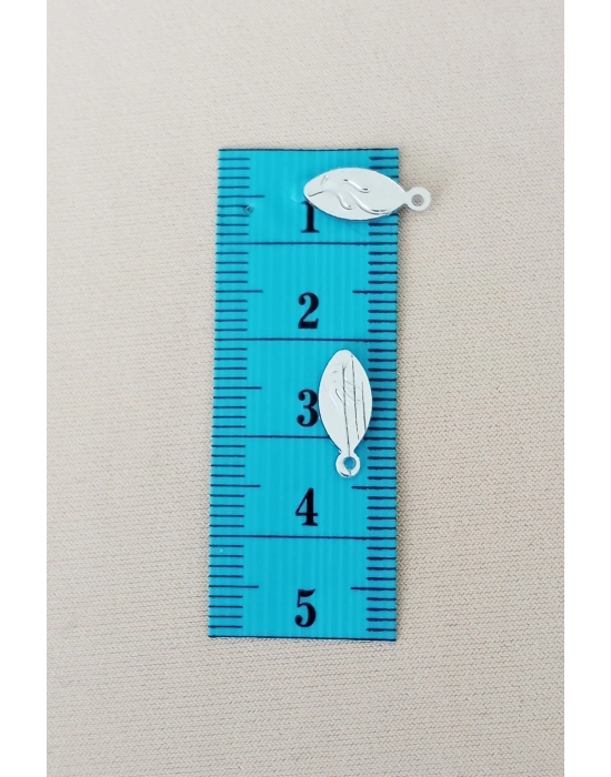 Oya Abiye Bileklik Kolye Pleksi Metalik Plastik Pul Gümüş Renk 8 gram 110 adet - BNC515