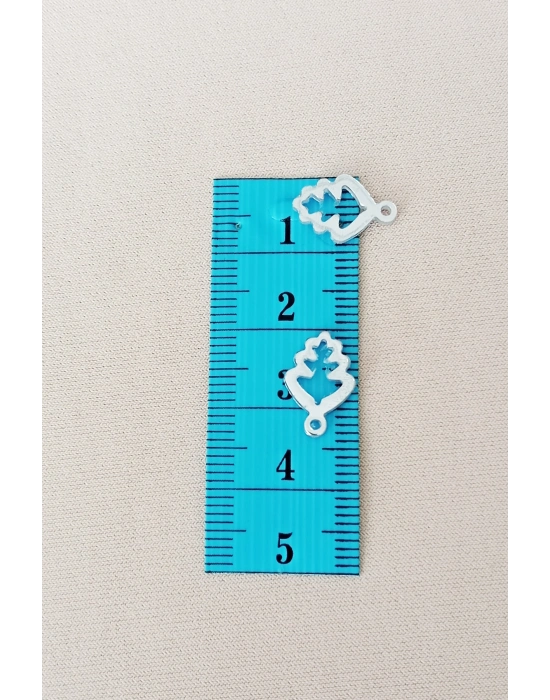 Oya Abiye Bileklik Kolye Pleksi Metalik Plastik Pul Gümüş Renk 8 gram 70 adet - BNC513