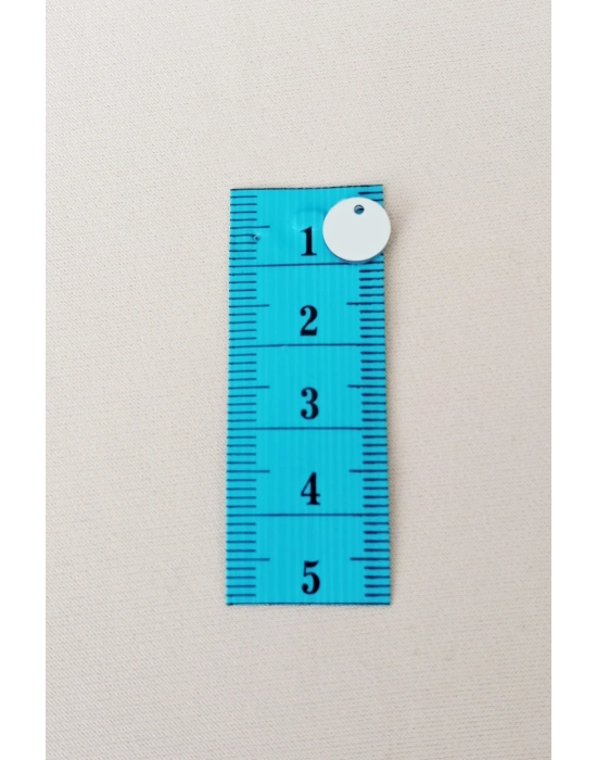 Oya Abiye Bileklik Kolye Pleksi Metalik Plastik Pul Gümüş Renk 8 gram 85 adet - BNC523