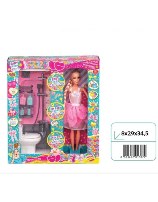 Oydaş Klozetli Banyo Bebekli 02387