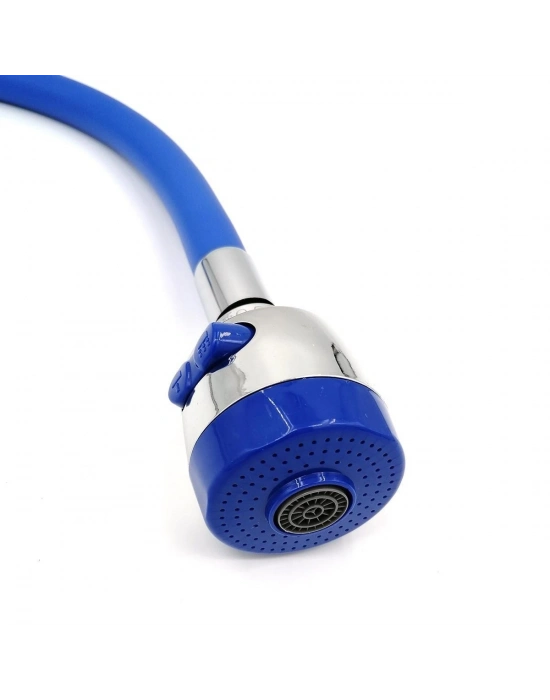 ®  Oynar Başlıklı Tasarruflu Kubar Musluk Borusu ve Başlığı Mavi