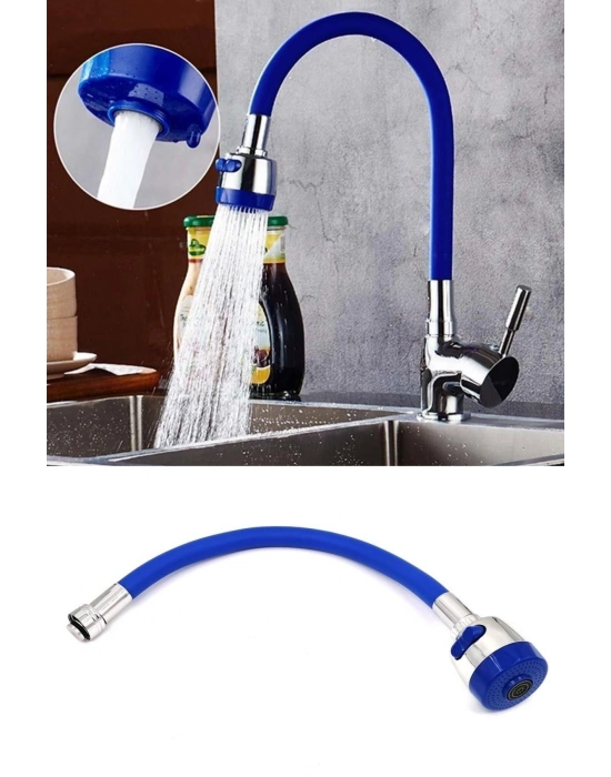 ®  Oynar Başlıklı Tasarruflu Kubar Musluk Borusu ve Başlığı Mavi