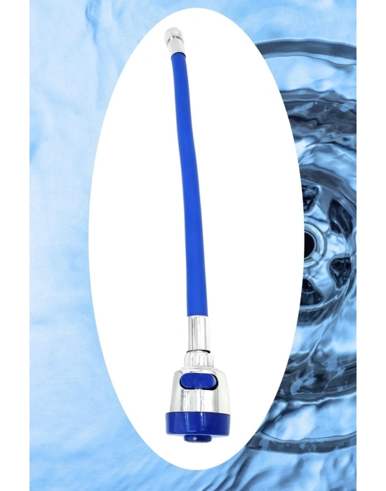 ®  Oynar Başlıklı Tasarruflu Kubar Musluk Borusu ve Başlığı Mavi