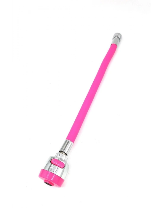 ®  Oynar Başlıklı Tasarruflu Kubar Musluk Borusu ve Başlığı  Pembe