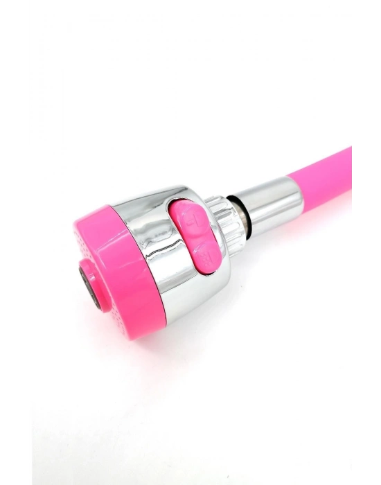 ®  Oynar Başlıklı Tasarruflu Kubar Musluk Borusu ve Başlığı  Pembe