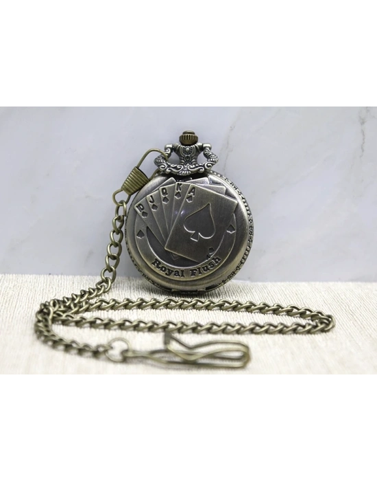 Oyun Kartı Köstekli Saat Alk3876