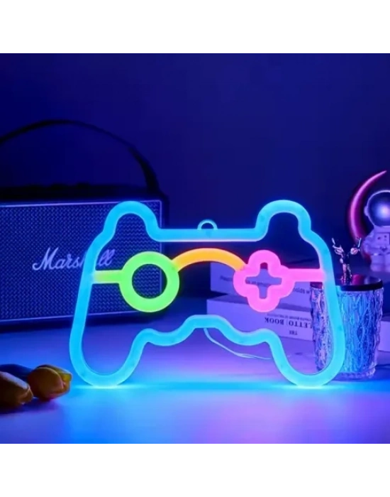 Oyun Konsolu Neon LED Lamba