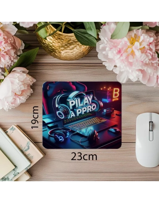 Oyun Tarzını Konuştur Mousepad – Pro Style - 19x23 cm 2 mm Dikdörtgen İthal Baskılı Mouse Pad
