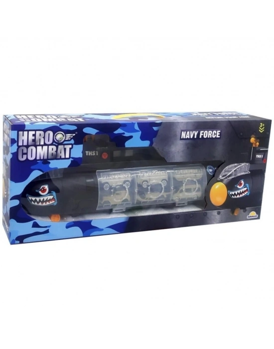 Oyuncak Askeri Denizaltı Oyun Seti 55 cm