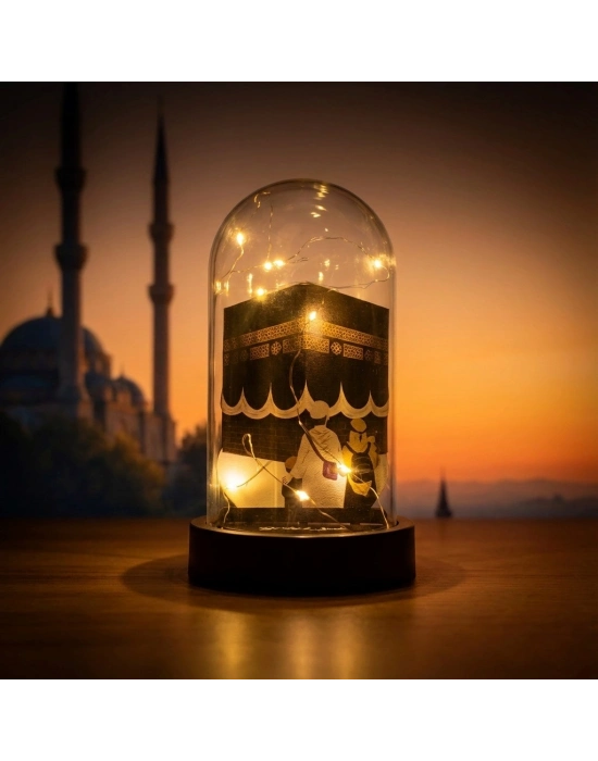 ® ÖZEL IŞIKLI KABE FANUS (ÇOCUKLU)