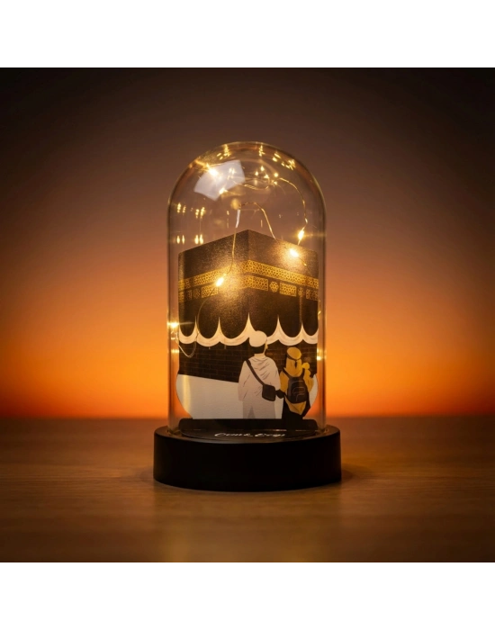 ® ÖZEL IŞIKLI KABE FANUS (Çocuksuz)