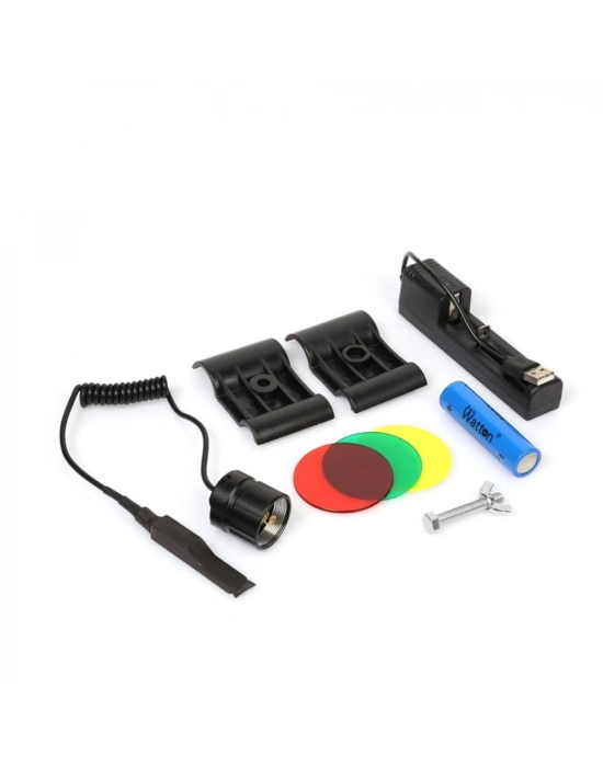 Özel Sarı Renk Av Feneri Aparatlı Wt-204