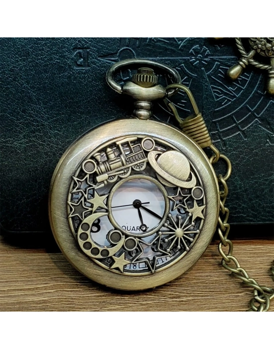 Özel Tasarım  Vintage Köstekli Saat